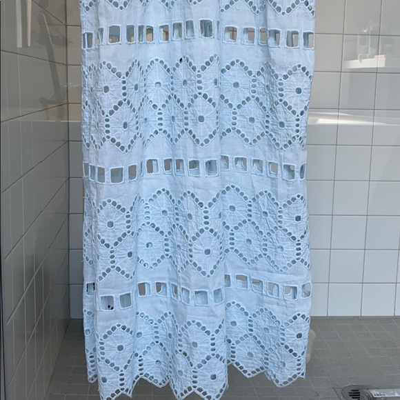 Blue lace maxi dress - Picture 5 of 5